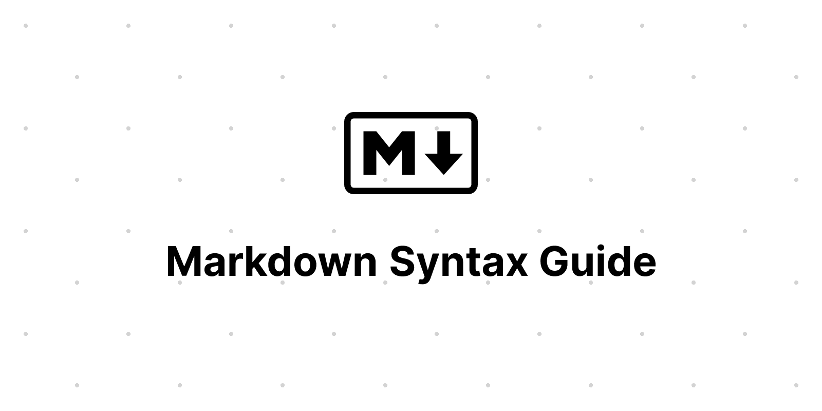 Markdown Logo